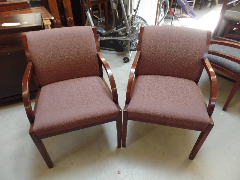 lot 45 image: Reception Chairs