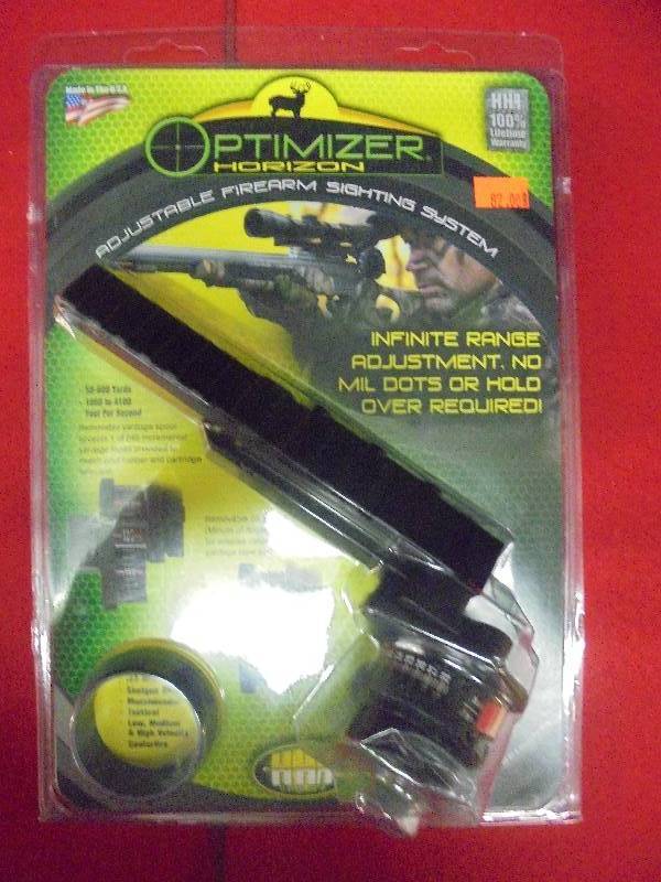 Optimizer Horizon Adjustable Firearm Sighting System