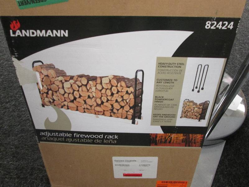 lot 43 image: Landmann Adjustable Firewood Rack B...