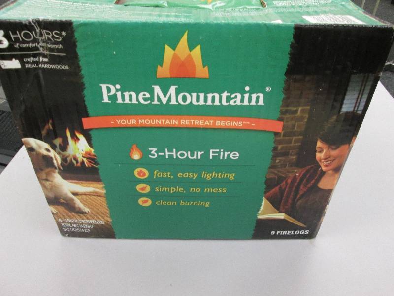 lot 57 image: Pine Mountain 3-hour Fire 9 Firelog...