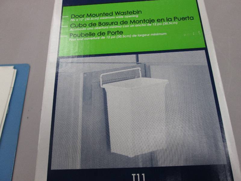 lot 66 image: Real Solutions Door Mounted Waste B...