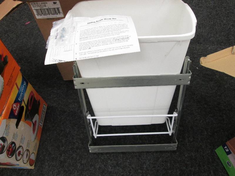lot 67 image: Sliding single waste bin...