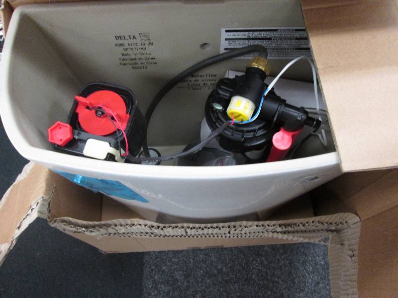 lot 155 image: Delta Toilet Tank...