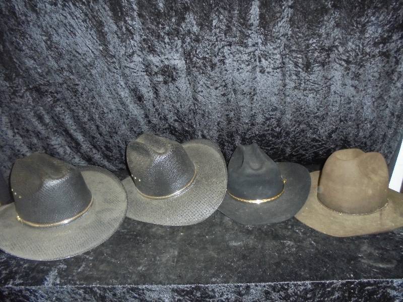 lot 28 image: Lot Cowboy Hats - Stetson, Western Express, Twinstone