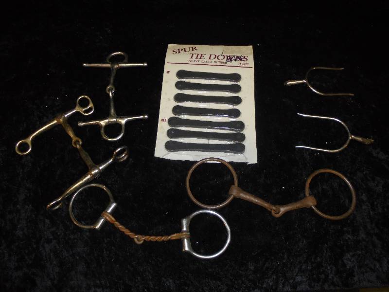 lot 69 image: Lot - Bits, Spurs, Spur Tie Downs