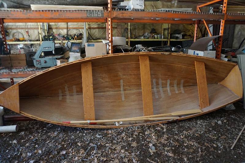 lot 2 image: 2014 Hand Made 14 Cedar Strip CanoeBoat