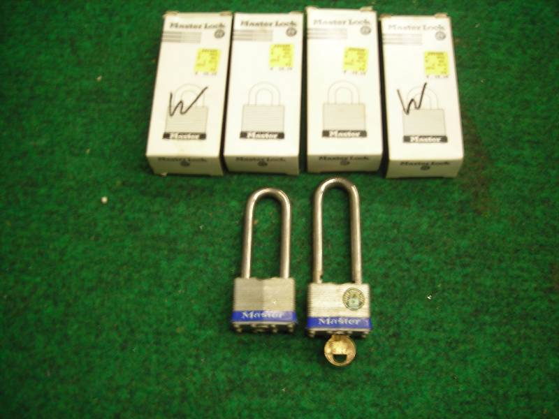 4 Number 1 Master Locks