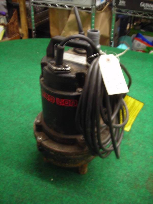Red Lion Submersible Sewage Pump 12 Horse