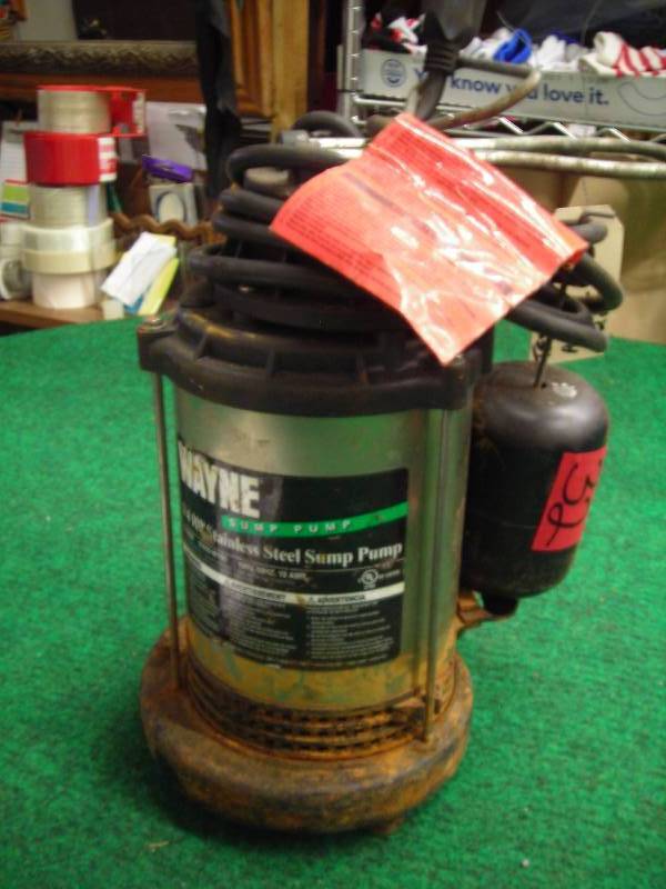 Wayne 34 HP Sump Pump