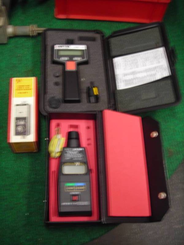 2-Digital Photo Tachometers, Standing Wave Bridge & Field Strength Meter