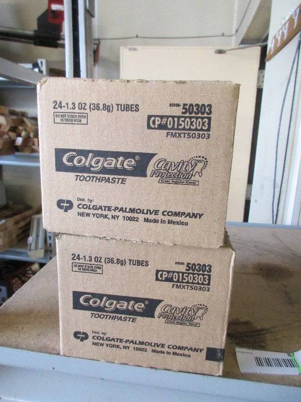 2 Boxes of toothpaste