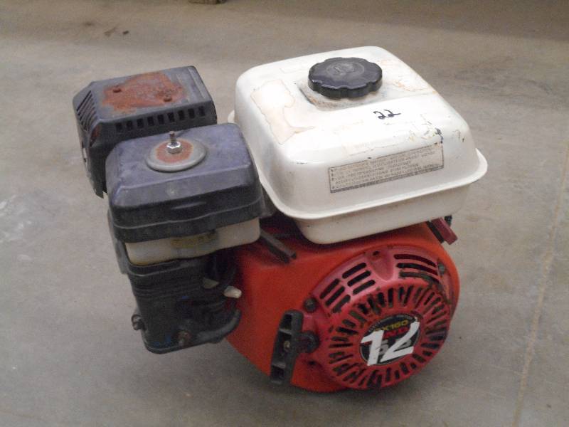 lot 22 image: Honda GX160 5.5HP Commercial Gas En...