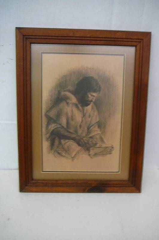 lot 40 image: Print The Carpenter 14 12 x19