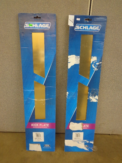 Schlag door kick plates