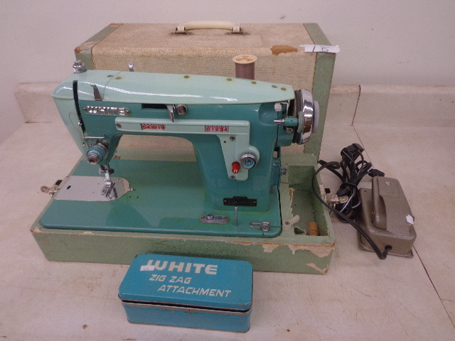 White Sewing Machine