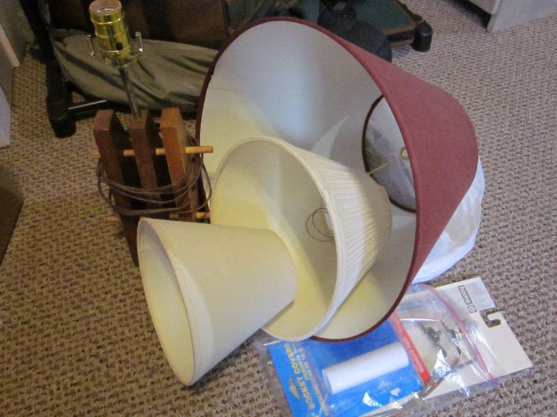 Outdoor Lights, Encyclopedias, Lamp Shades and Lamp Hardware