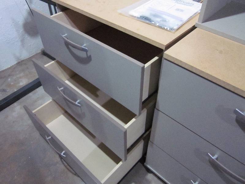 4 Piece WorkshopGarage Bench & Storage Unit