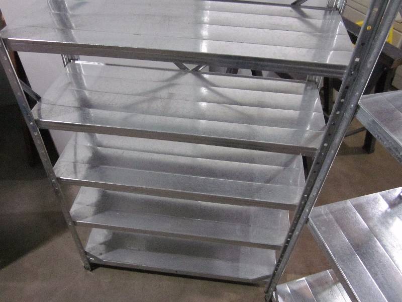 2 Steel Shelves