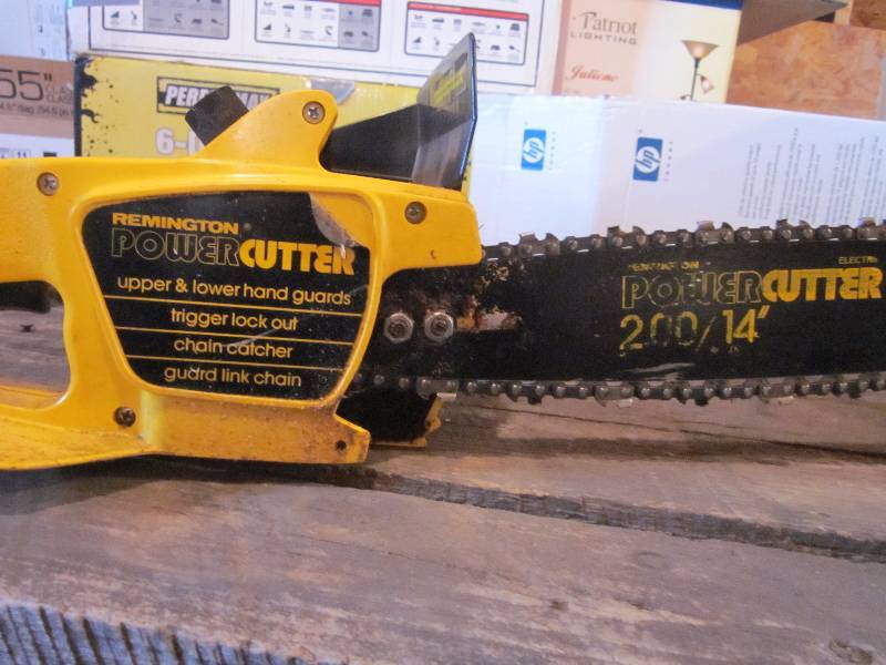 Remington Power Cutter Electric Chain Saw Bemidji Moving Sale 2 K BID
