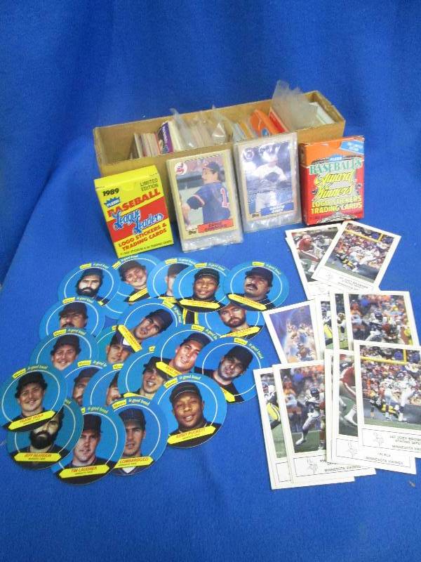 mixed lot of assorted baseball, foo...