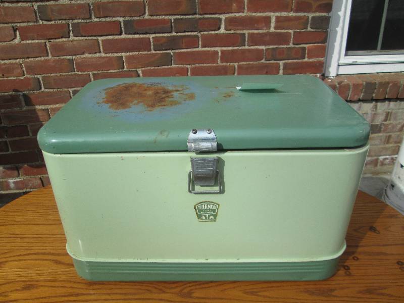 vintage cooler 22 x 13 x 14 ...