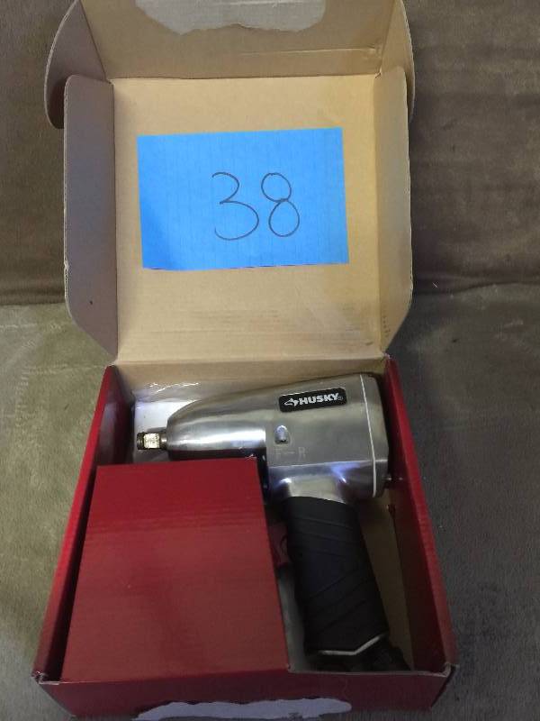 lot 38 image: HUSKY 12 in. 300 ft. -lbs. Impact Wrench  Model # H4430