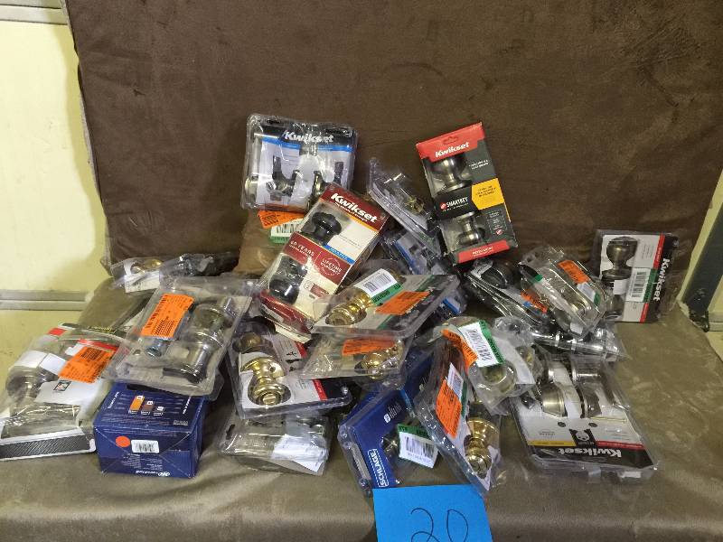 lot 20 image: Lot of door lock not inspected