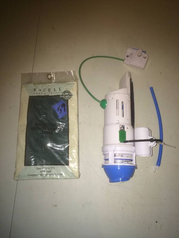 Toiler Water Control Shower Curtain