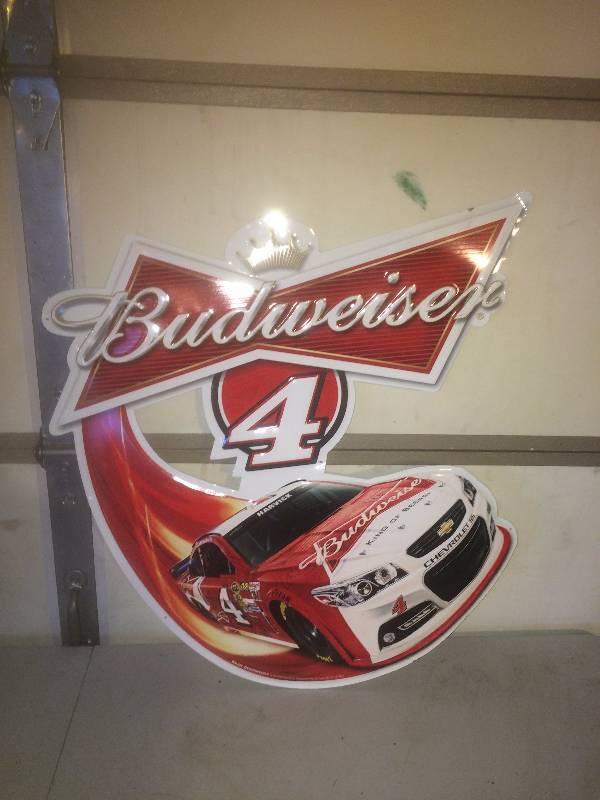 Budweiser Tin Sign