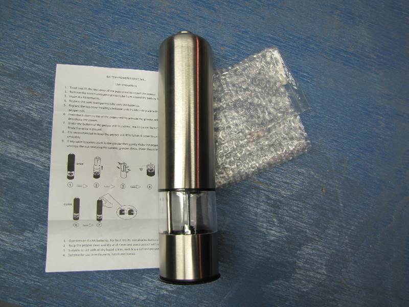 Battery Operated Pepper Grinder