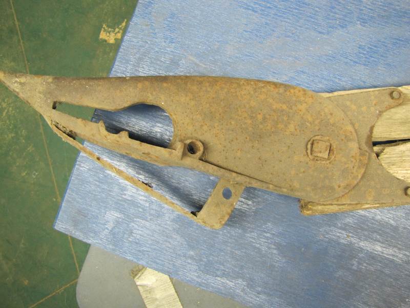 Vintage Hay Sickle End