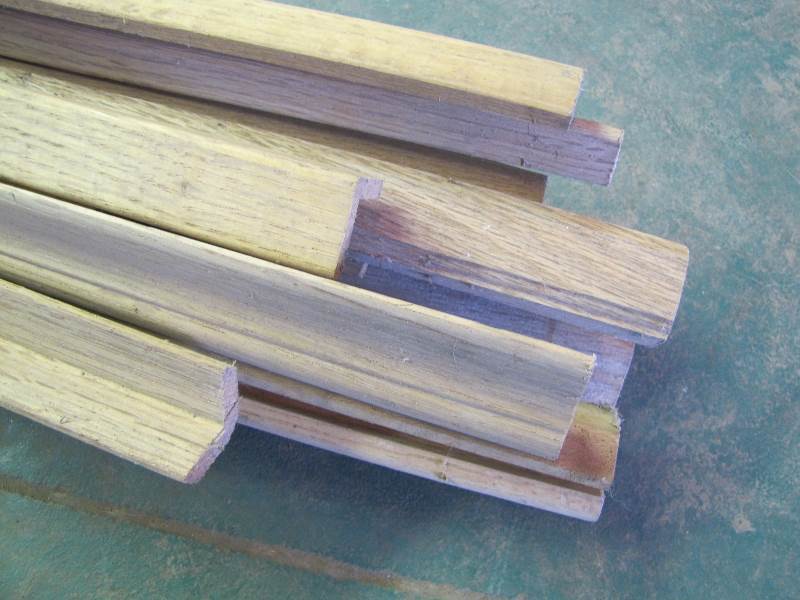 Bundle of Oak Mouldings