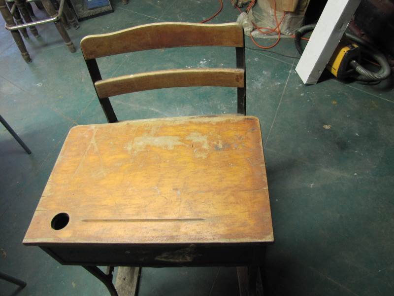 Vintage School Desk