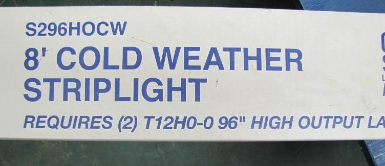 8 Foot Complete Flourescent Light