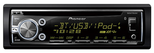 Pioneer iPodiPhoneCDMP3 Car Stereo w Bluetooth