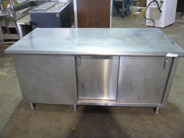 lot 10 image: Stainless Steel Counter
