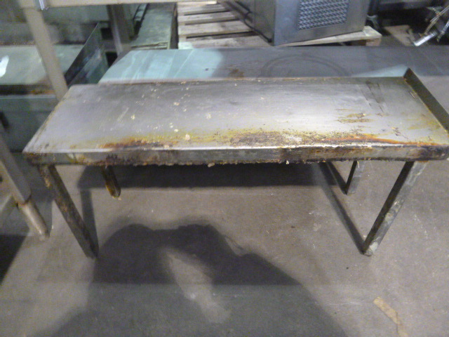 lot 44 image: Stainless Steel Table