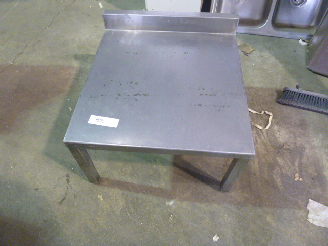 lot 45 image: Stainless Steel Table