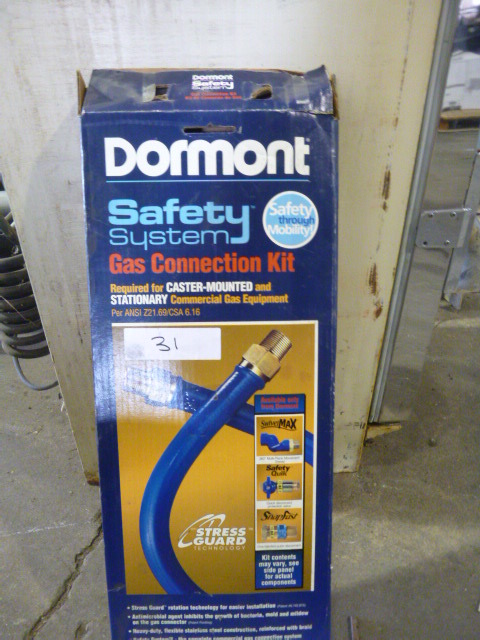 lot 57 image: Dormont Safety System Gas Connection Kit