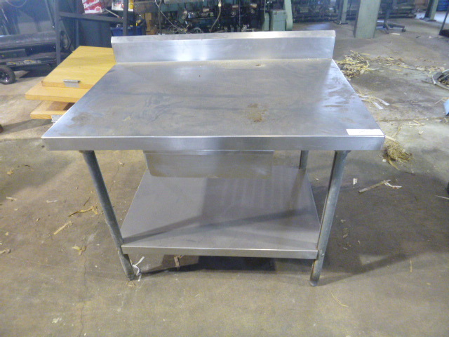 lot 71 image: Stainless Steel Table