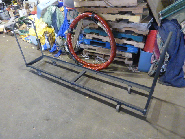 lot 81 image: Folding Chair Cart