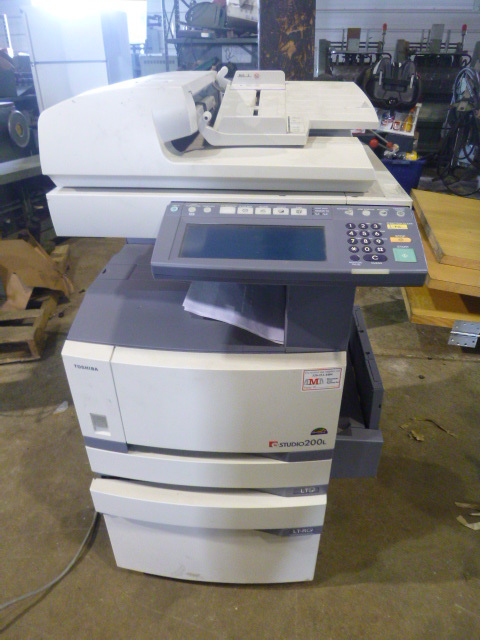 lot 83 image: Toshiba Studio 200L Copy Scan E-Filing Extension Fax Machine