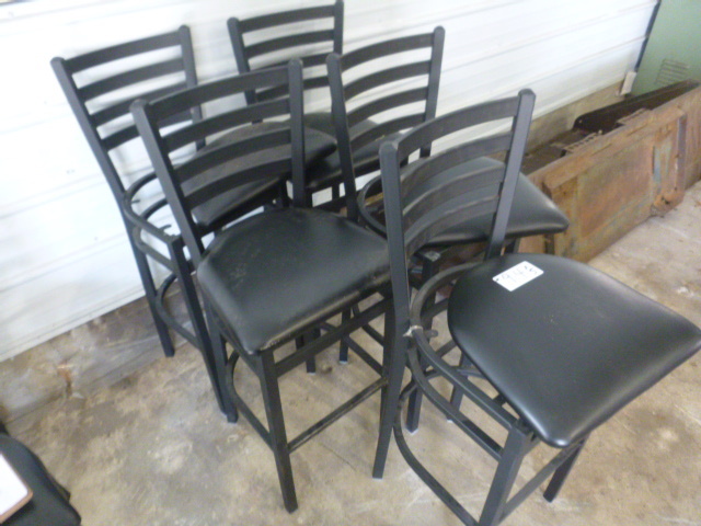 lot 94 image: 5 Bar Stools