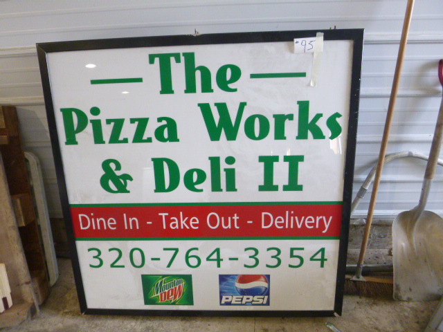 lot 95 image: Advertising Sign