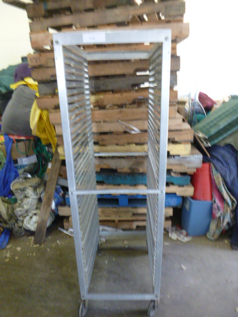 lot 109 image: Roller Cart for Trays