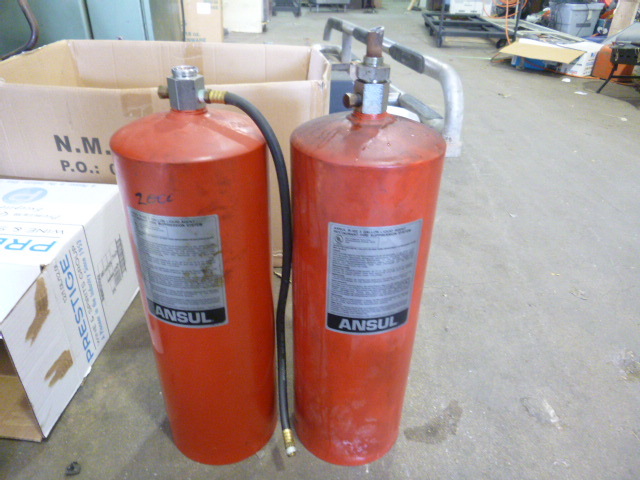 lot 113 image: 2 Ansul Tanks