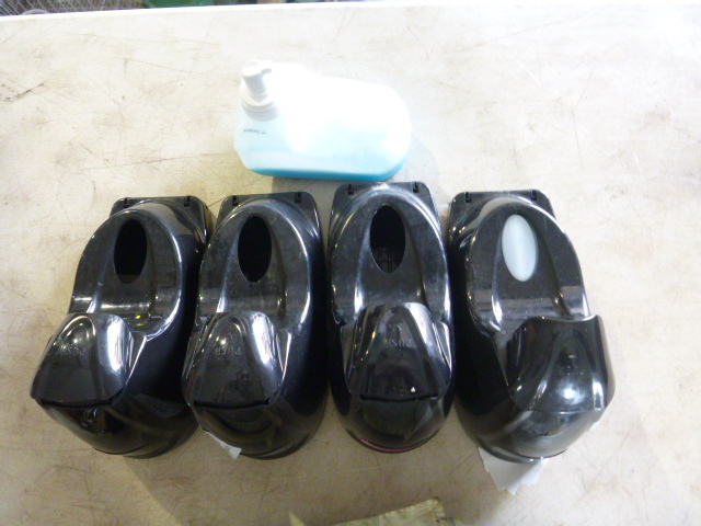 lot 129 image: 4 Soap Dispensers