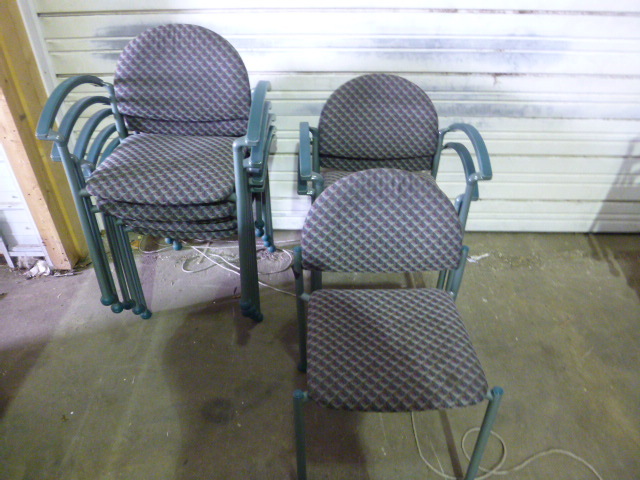 lot 136 image: 7 Armed Chairs