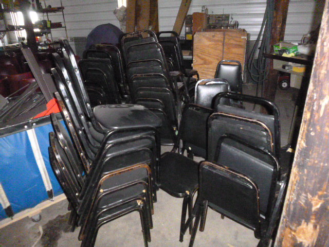 lot 141 image: Stackable Chairs