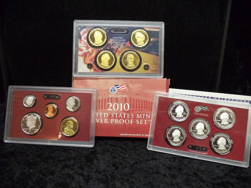United States Mint Silver Proof Set - 2010